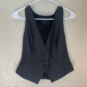 Pinstripe vest